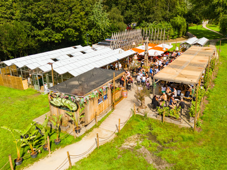 Kas als foodcourt op outdoor foodfestival